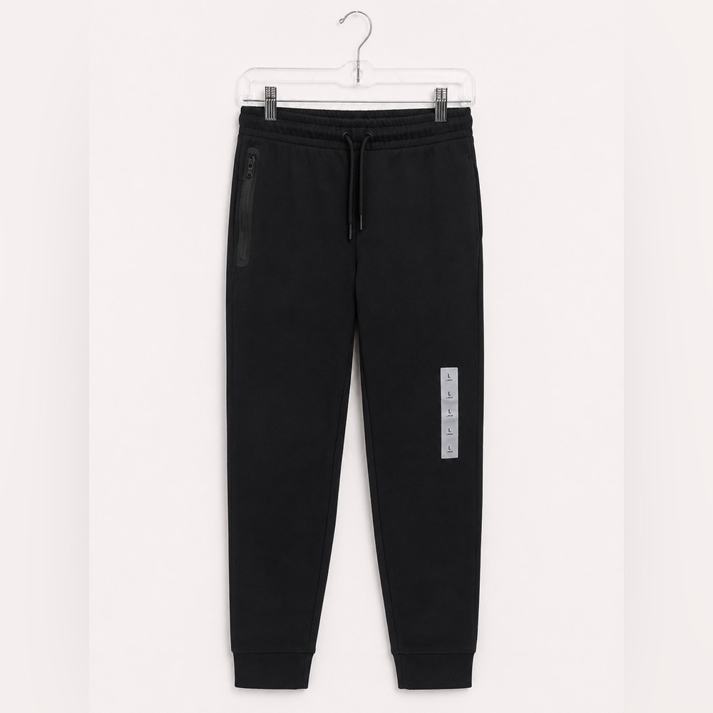Old Navy Black Boy's Joggers with Zipper Pocket